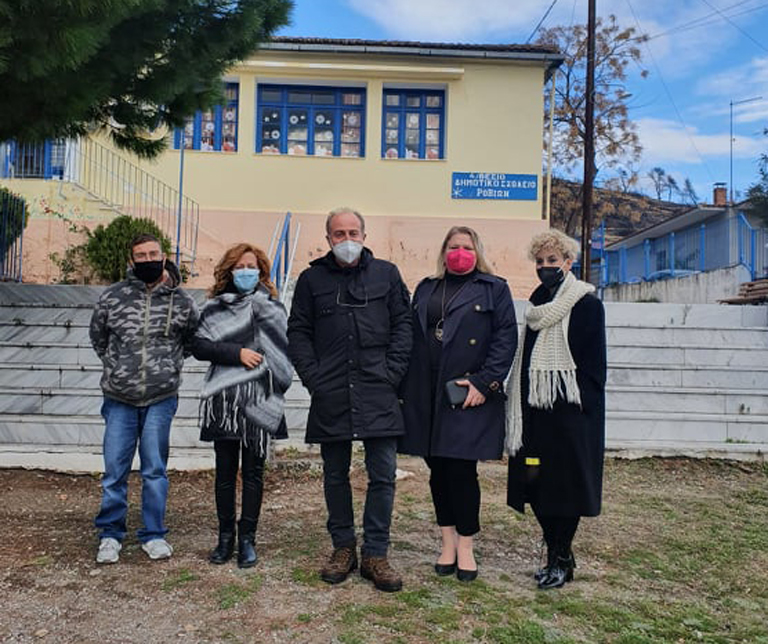 Κίνηση Αγάπης και Προσφοράς από τον Τσέχικο Σύνδεσμο προς το Σχολείο των Ροβιών με την αρωγή της Happy Virus και του Τ.Σ. Ψαχνών